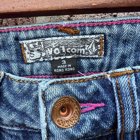 Volcom Women’s Bootcut Jeans Size 3 - Picture 5 of 6